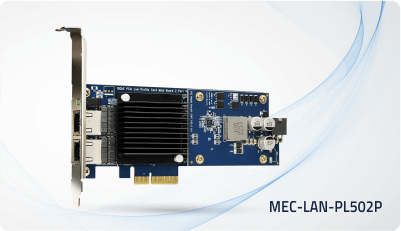 10GbE low-profile  PCIe LAN card